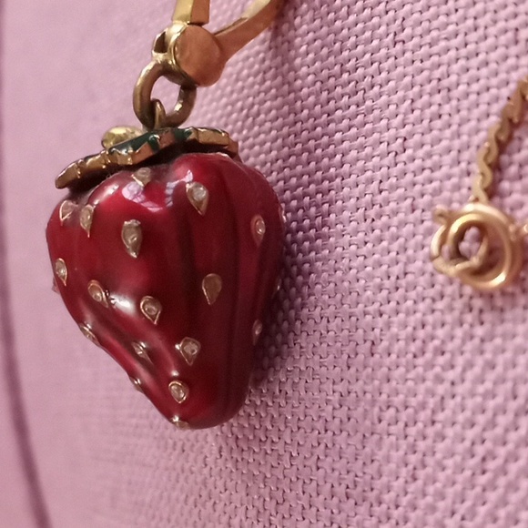 Juicy Couture Strawberry Necklace - Picture 8 of 9